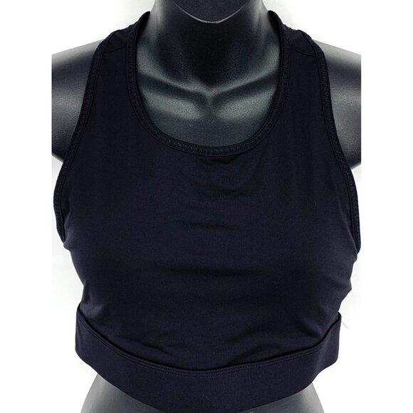 Fabletics Trinity High-Impact Sports Bra Size Medium M Black Women Athletic New - Picture 3 of 6